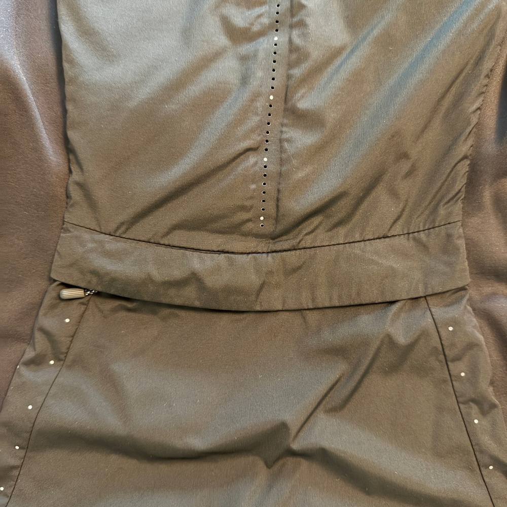 Women’s Black Full-Zip Run for the Cold Jacket Size 4 - Picture 8 of 10